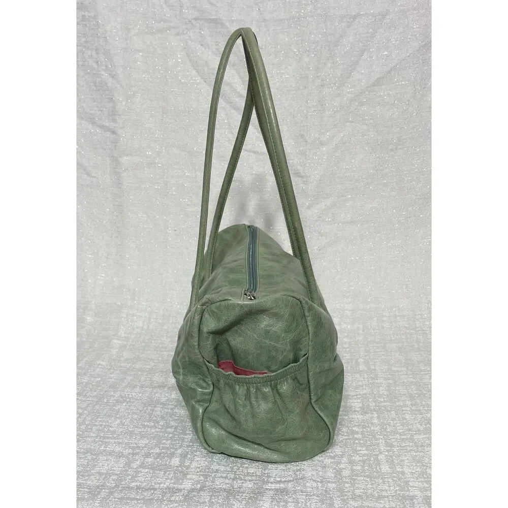 HOBO International - Olive Green Leather Shoulder Bag - Picture 2 of 6